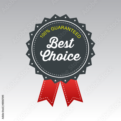 Best choice , badge