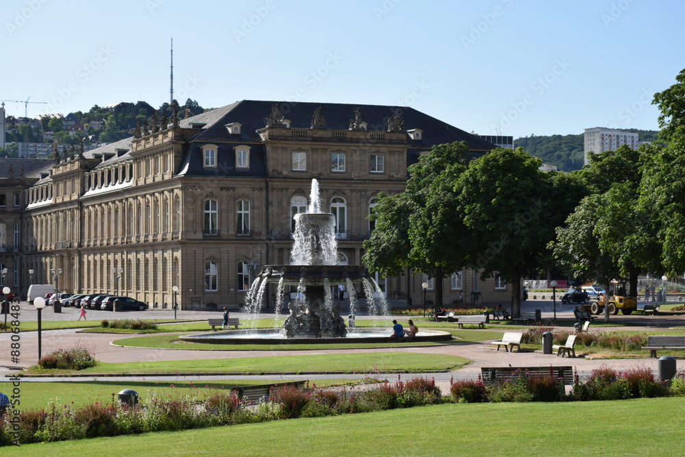 Fototapeta premium Schloßplatz Stuttgart