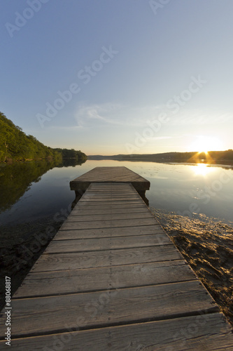 Dock Lake Fisheye Lens