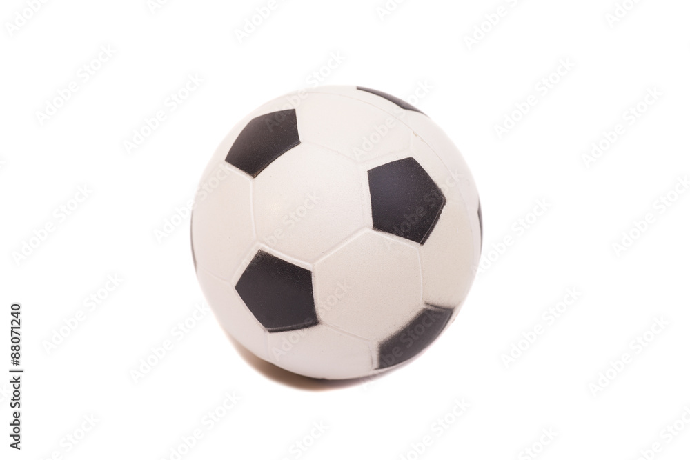 ball over white background 