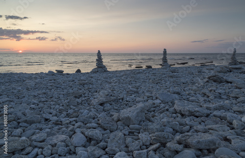 Rocks Piled on Each Other