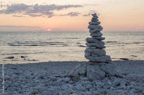 Rocks Piled on Each Other