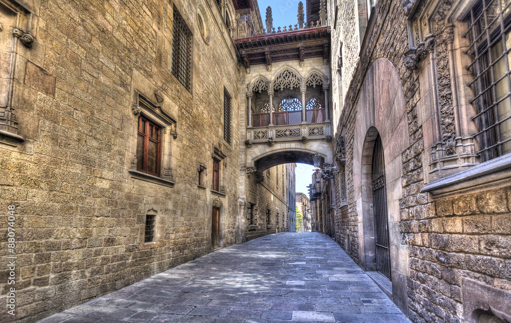 Fototapeta premium Most w Barcelonie