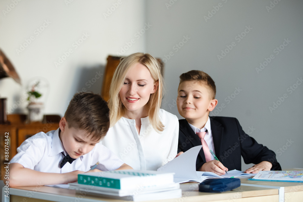 School. children learn in school. training students School. children learn in school. training students