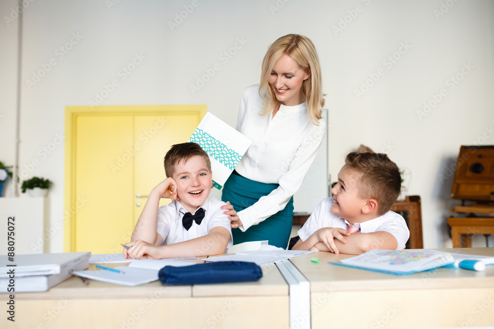 School. children learn in school. training students School. children learn in school. training students