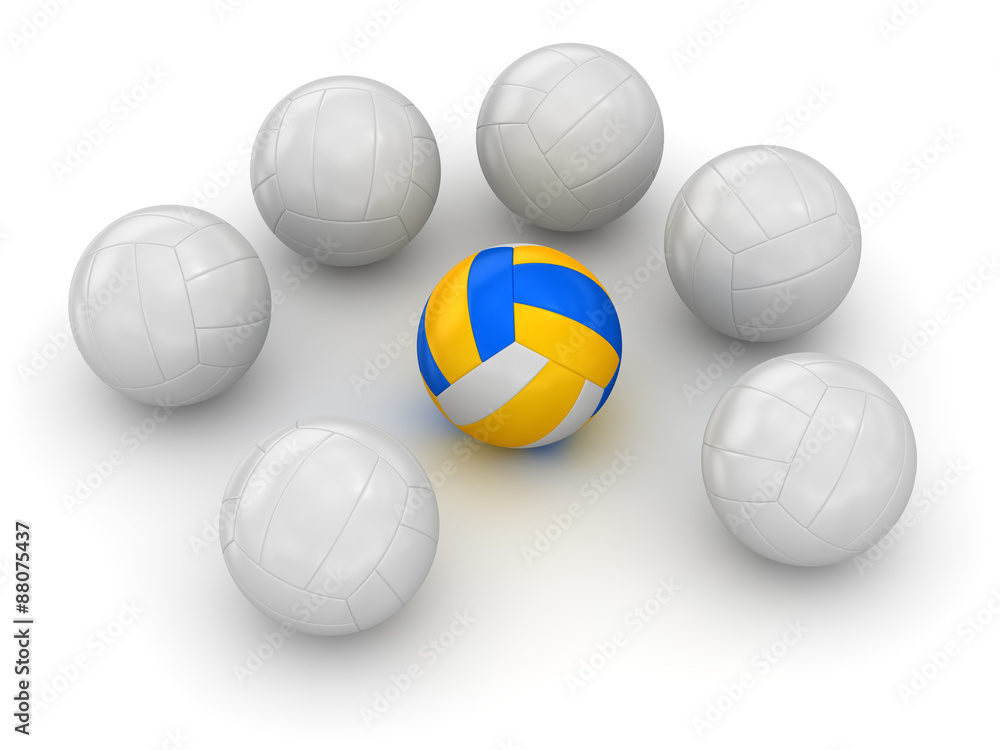Volleyball - different ball
