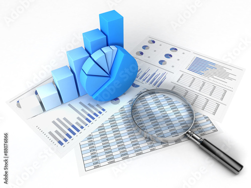 business graph and chart
