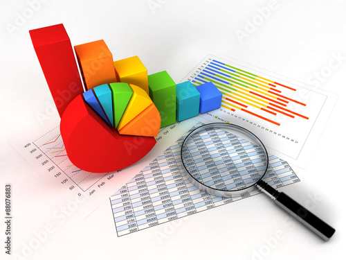 business graph and chart