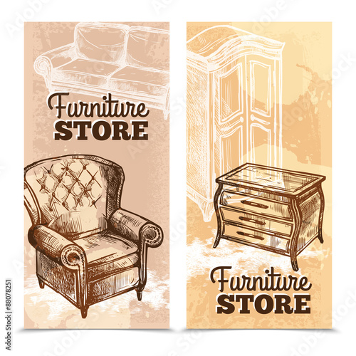 Furniture Banners Vertical