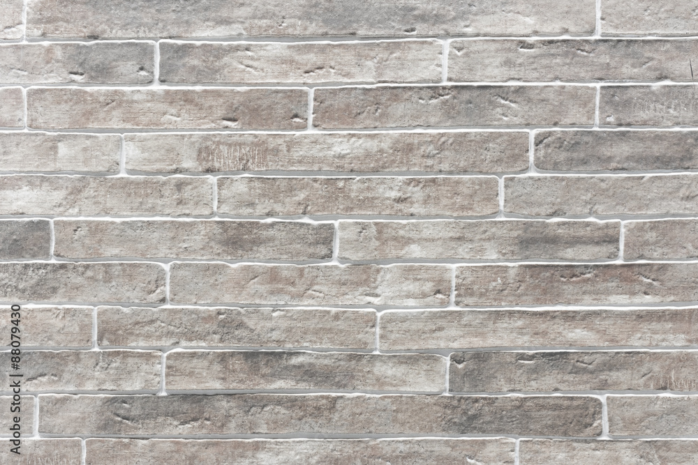 Obraz premium Synthetic wall brick for interior texture and background.