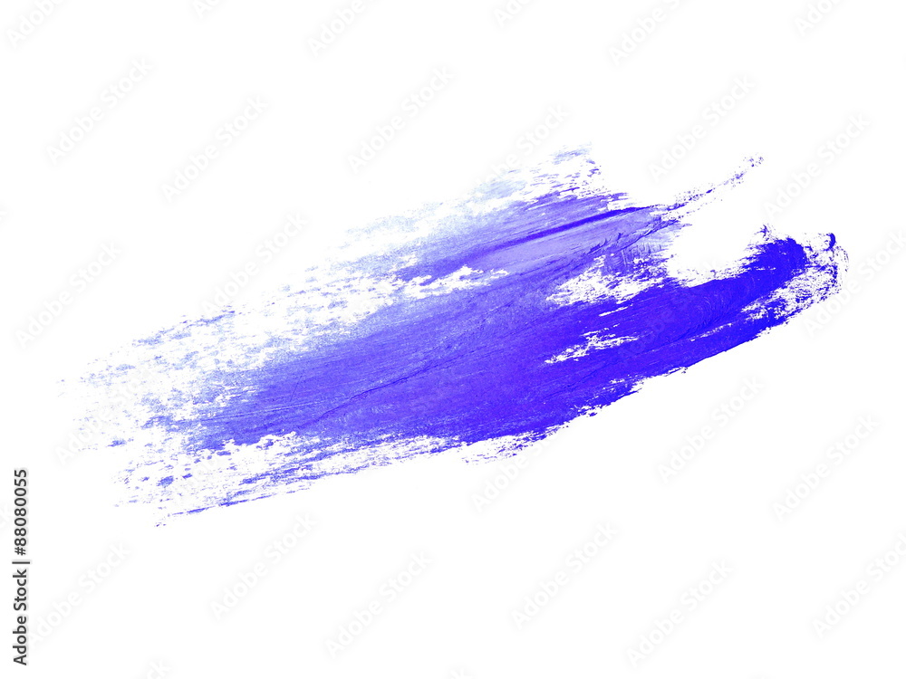 photo blue grunge brush strokes oil paint isolated on white background photo blue grunge brush strokes oil paint isolated on white background