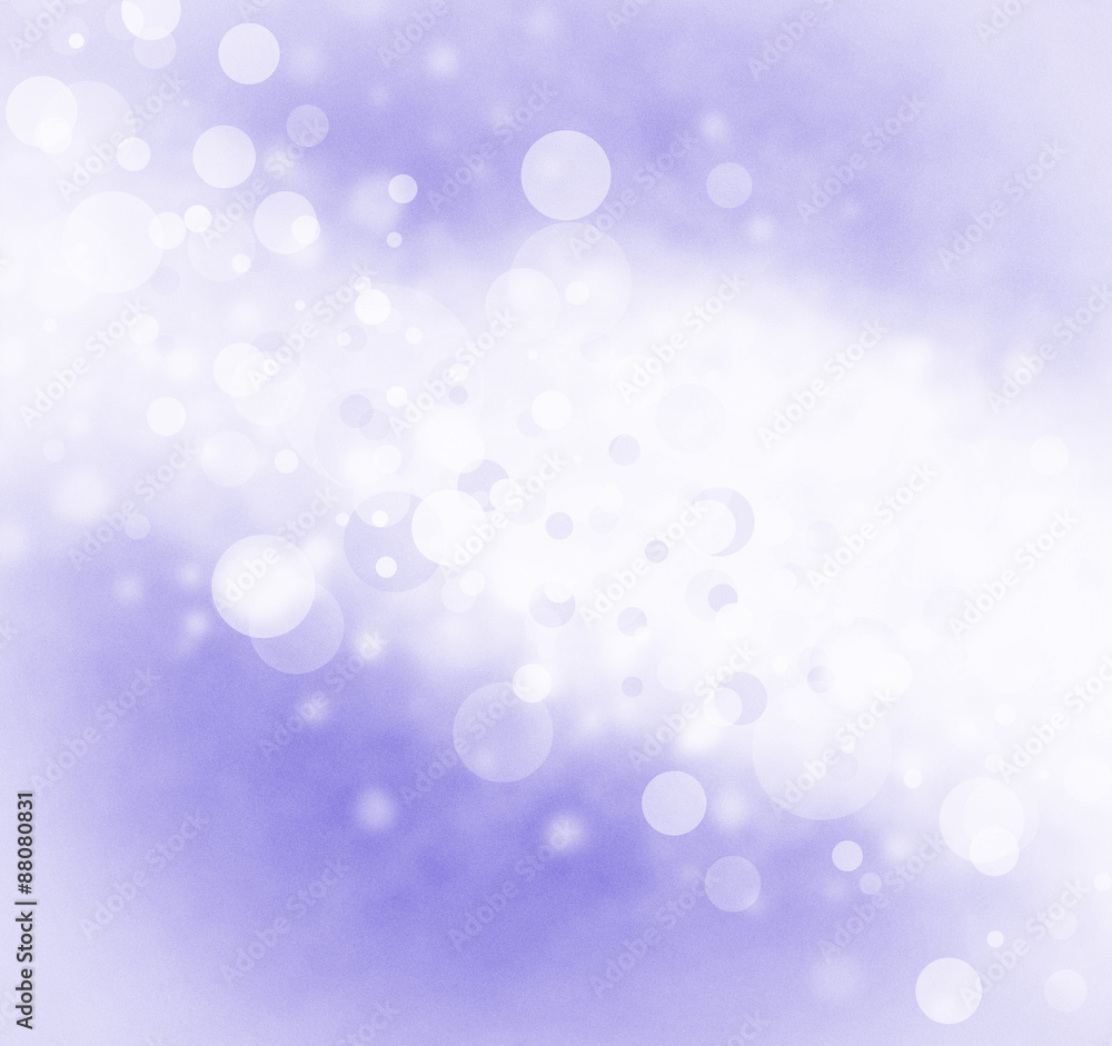 abstract white purple bubble background, bright stripe of white bokeh lights background design on faded purple color border, sparkles and shimmery circle shape background