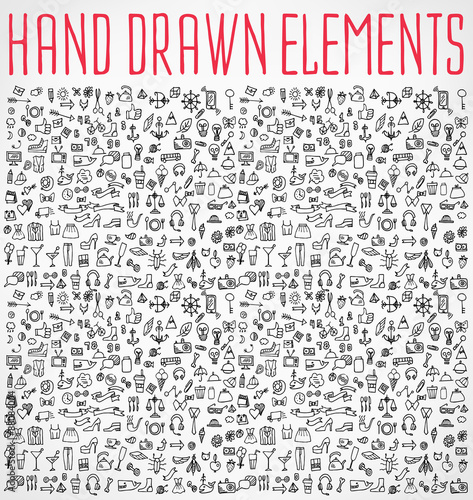 Hand drawn vector illustration