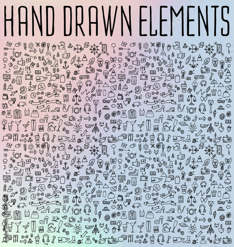 Hand drawn vector illustration