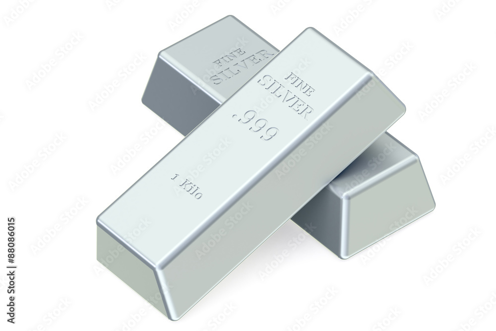Two silver bullions Two silver bullions