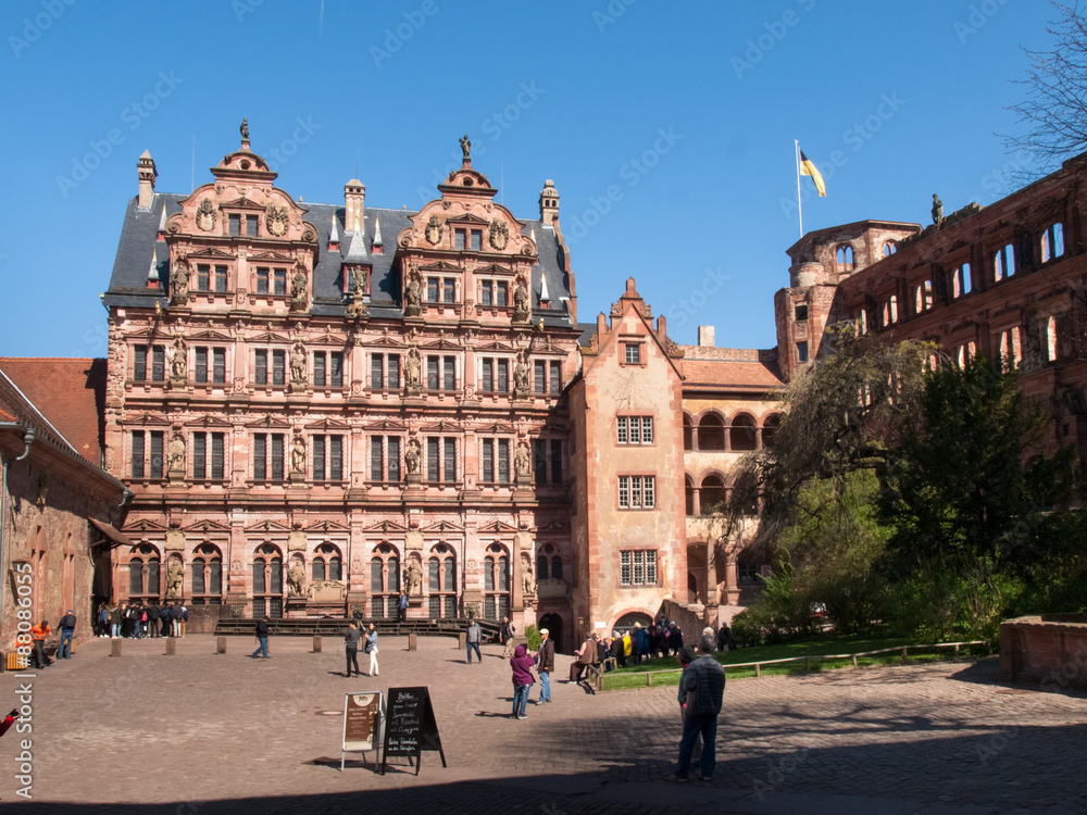 Naklejka premium Heidelberg Castle