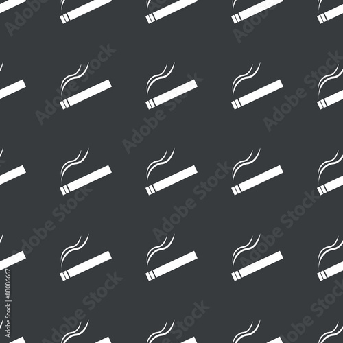 Straight black smoking pattern
