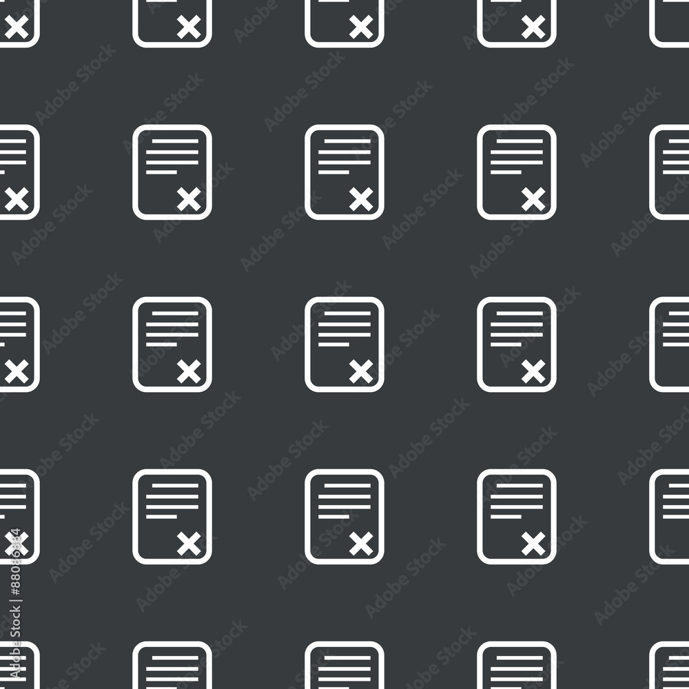 Straight black declined document pattern Straight black declined document pattern