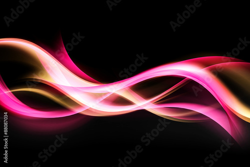 Abstract Bright Waves Background