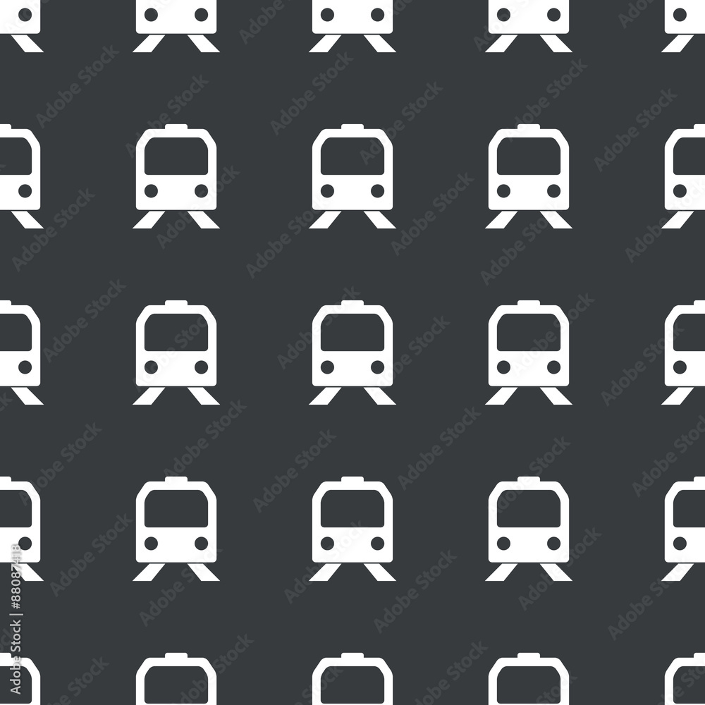 Straight black train pattern Straight black train pattern