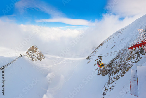 Mountains ski resort Kaprun Austria photo