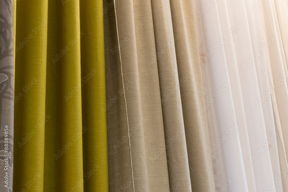 Obraz premium Different curtains