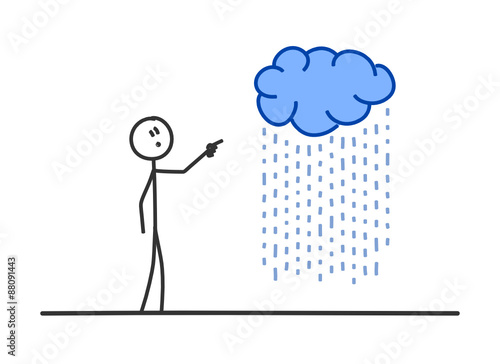 sm ohe wolke mit regen I