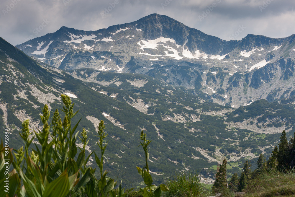 Amazing view to Banski Suhodol Peak, Pirin Mountain, Bulgaria