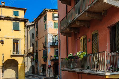 Street views and places of interest in Verona and Soave in summer