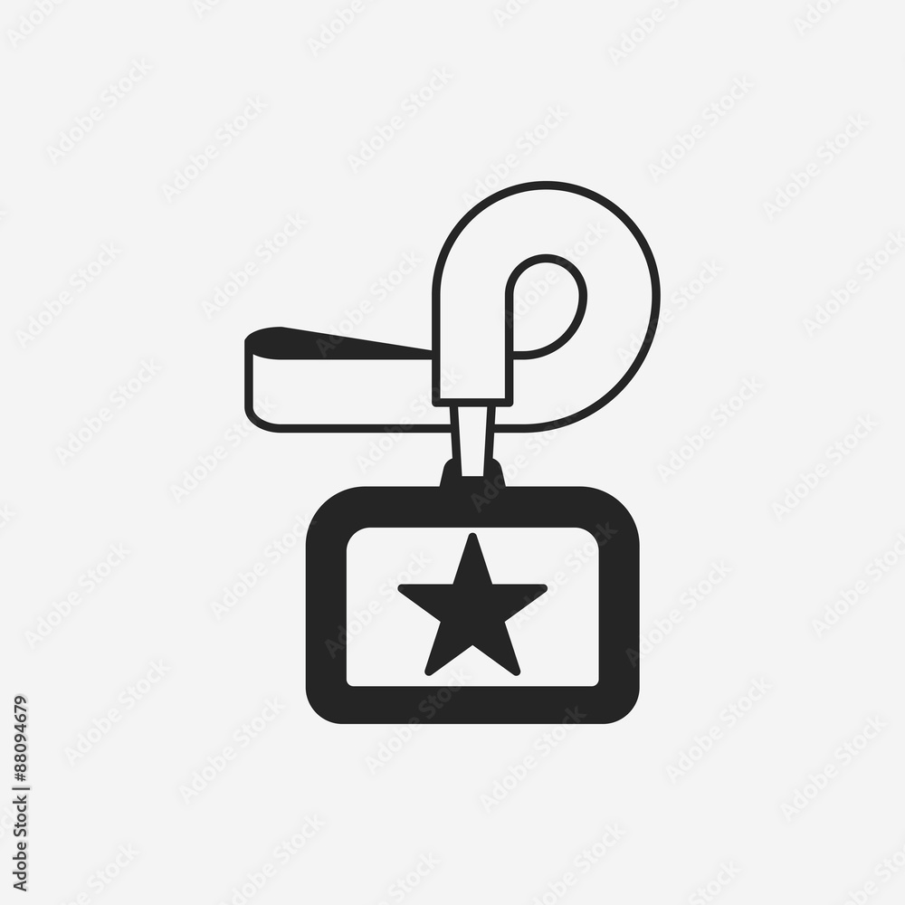 Identification card icon Identification card icon