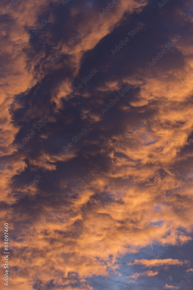 Dramatic Morning Sunrise Clouds 3