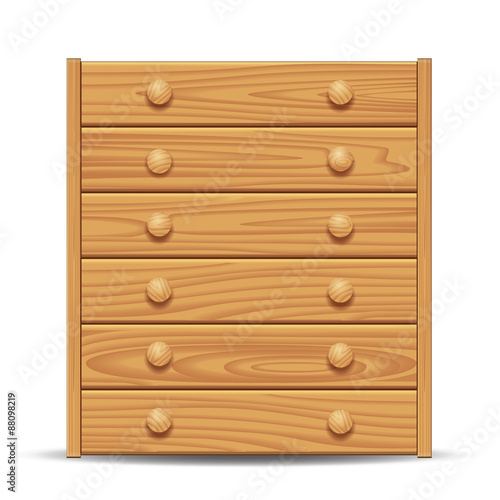 Wooden dresser