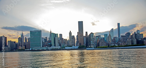 UN building on Manhattan