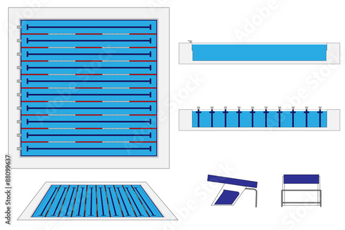 Half-size Swimming Pool