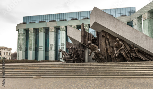 Monument to Polish fighters uprising  photo