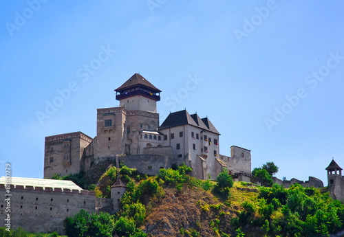castle Trencin in Slovakia