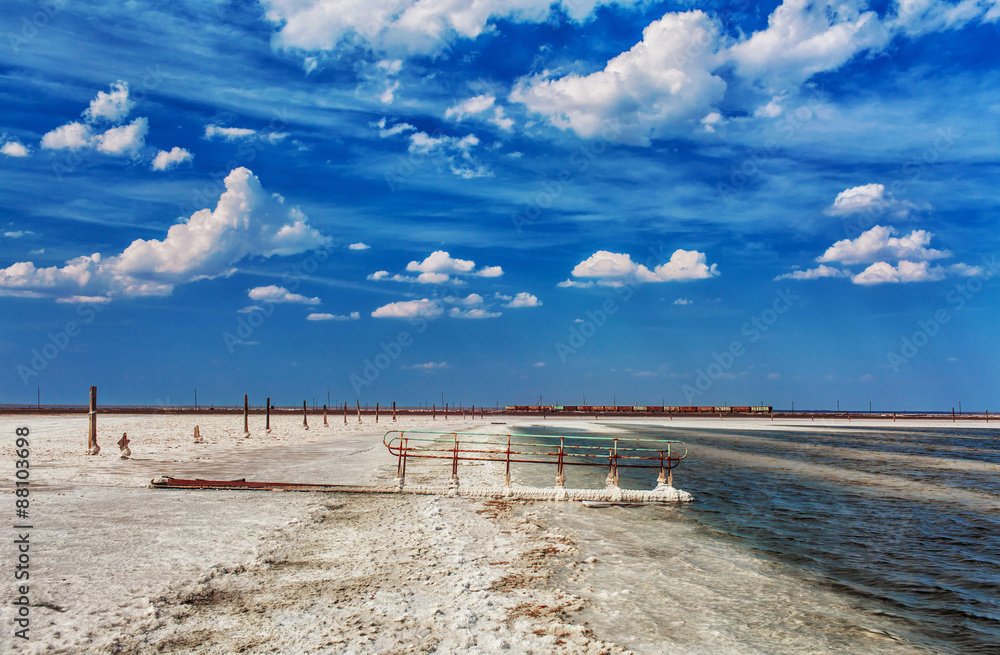 Salt Lake Baskunchak, Russia