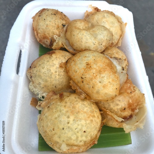  Thai Crispy Pancake   or   name in thailand  is Kanom Buang photo