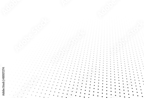 Perspective textured surface.