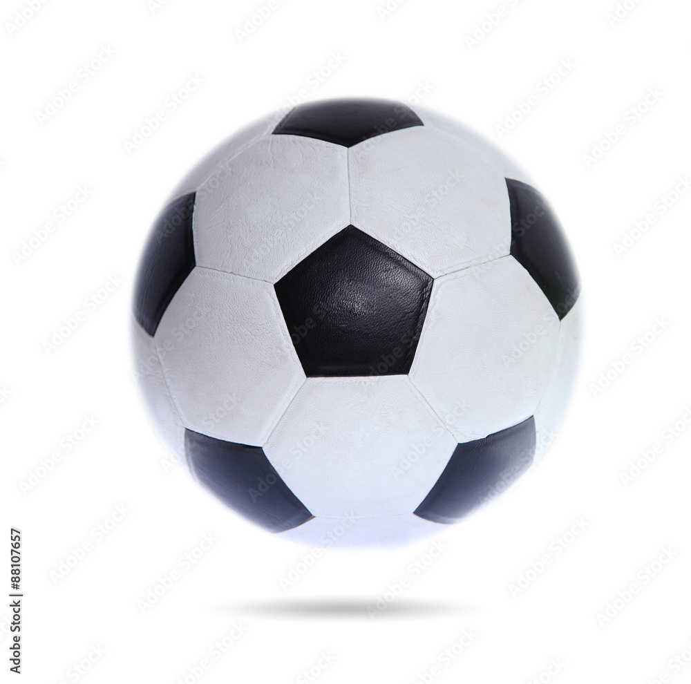 Fototapeta premium soccer ball isolated on white background
