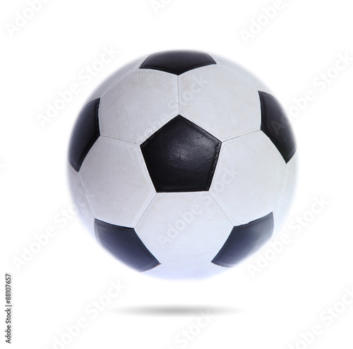 soccer ball isolated on white background © alexzeer