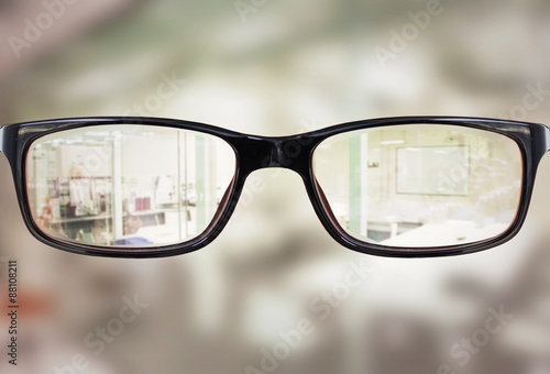 Composite image of glasses © vectorfusionart