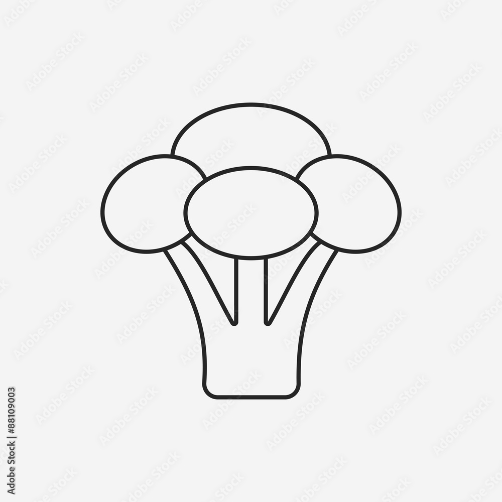 vegetables line icon vegetables line icon