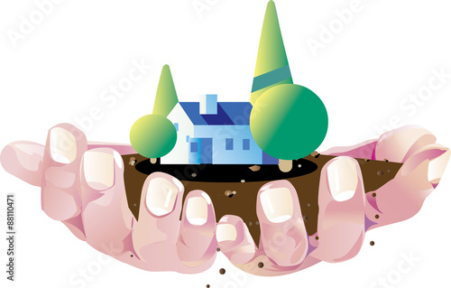 土地付住宅