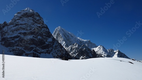 Wallpaper Mural Mountain peaks of Arakam Tse and Cholatse Torontodigital.ca