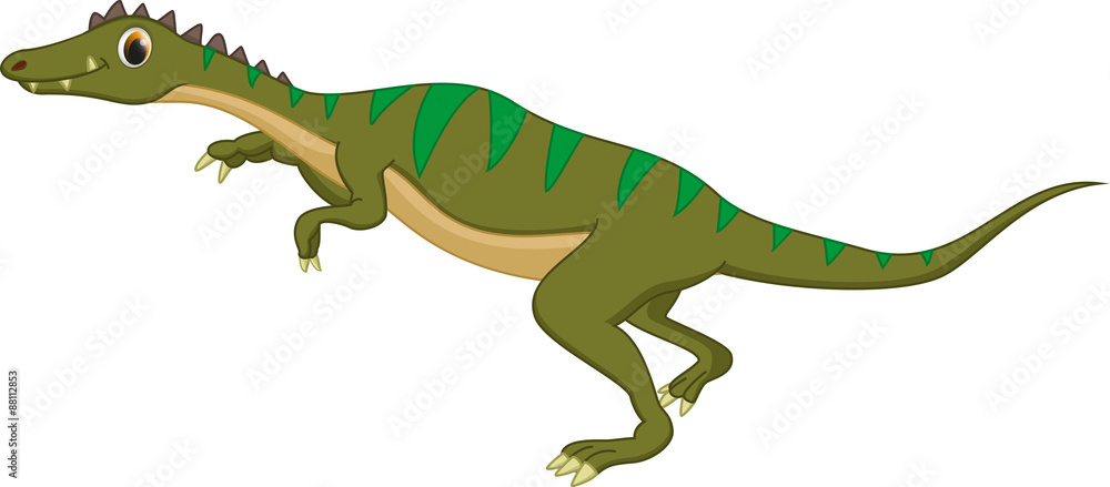 Fototapeta premium cute dinosaur cartoon