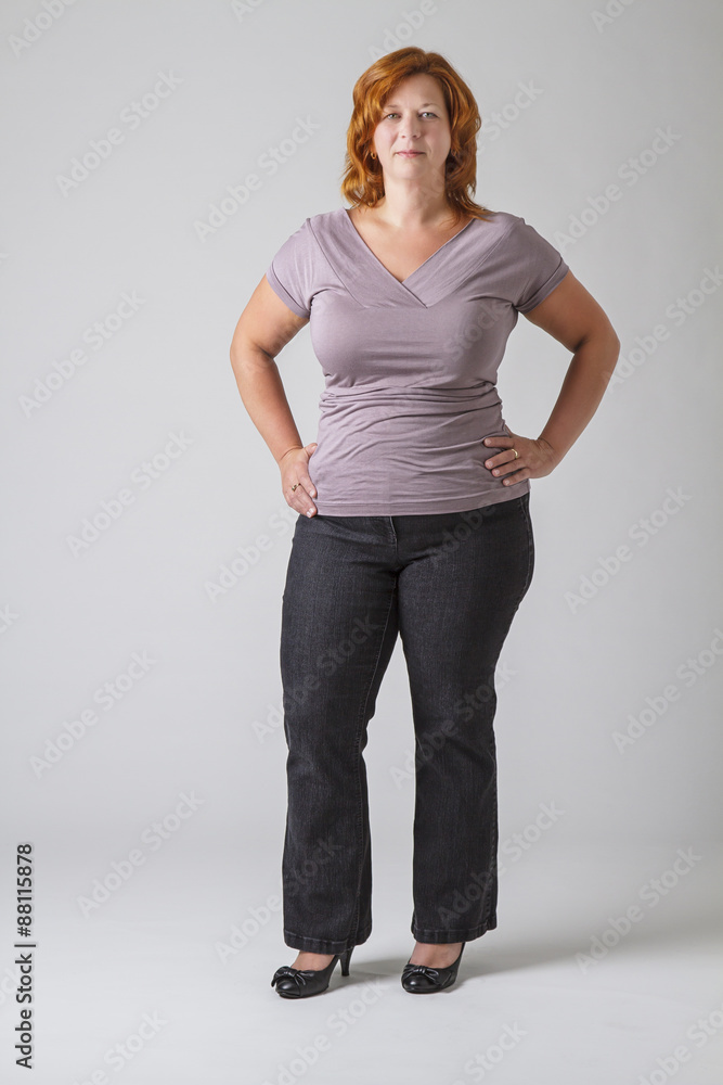 Round woman Round woman