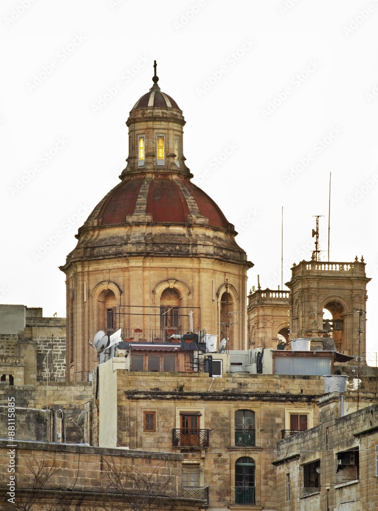 Church of the Holy Spirit in Valletta. Malta