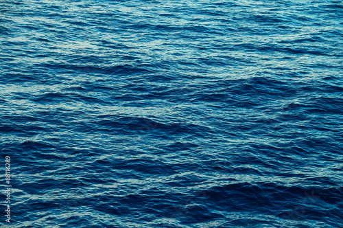 Blue Water Texture Fototapet