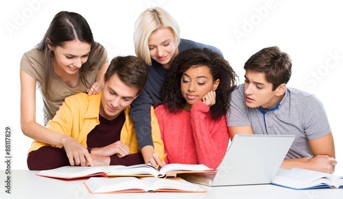 Students, university, adults.